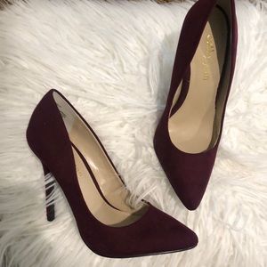 Burgundy Pumps